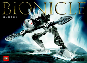 Priručnik Lego set 8588 Bionicle Kurahk