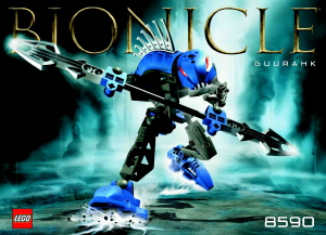 Hướng dẫn sử dụng Lego set 8590 Bionicle Guurahk