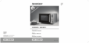 Manual SilverCrest IAN 304859 Microwave