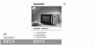 Εγχειρίδιο SilverCrest IAN 304859 Φούρνος μικροκυμάτων