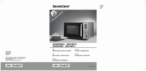 Manual de uso SilverCrest IAN 304859 Microondas
