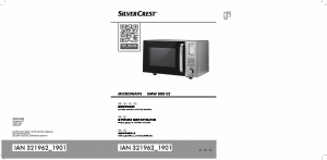 Εγχειρίδιο SilverCrest IAN 321962 Φούρνος μικροκυμάτων