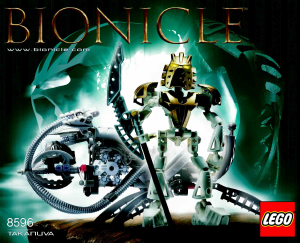 Kullanım kılavuzu Lego set 8596 Bionicle Takanuva