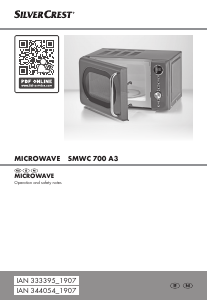 Manual SilverCrest IAN 344054 Microwave