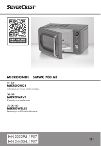 Manuale SilverCrest IAN 344054 Microonde