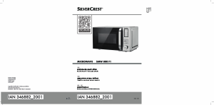 Priročnik SilverCrest IAN 346882 Mikrovalovna pečica