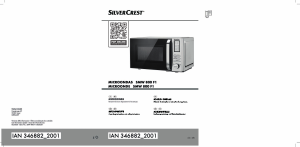 Manuale SilverCrest IAN 346882 Microonde