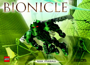 Kullanım kılavuzu Lego set 8605 Bionicle Toa Matau
