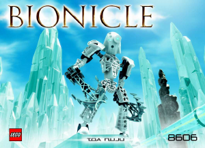 Handleiding Lego set 8606 Bionicle Toa Nuju