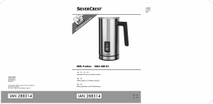 Εγχειρίδιο SilverCrest IAN 288314 Αναδευτήρας γάλακτος