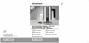 Manual SilverCrest IAN 304063 Batedor de leite
