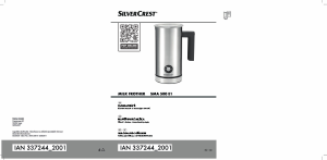 Használati útmutató SilverCrest IAN 337244 Tejhabosító