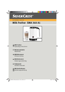 Bruksanvisning SilverCrest IAN 66501 Mjölkskummare