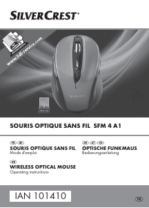 Mode d’emploi SilverCrest IAN 101410 Souris