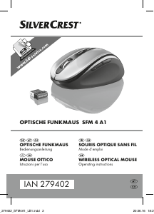 Manuale SilverCrest IAN 279402 Mouse