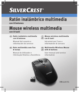 Manual de uso SilverCrest IAN 55976 Ratón