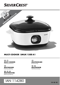 Handleiding SilverCrest IAN 114280 Multicooker