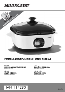 Manual SilverCrest IAN 114280 Multi fogão