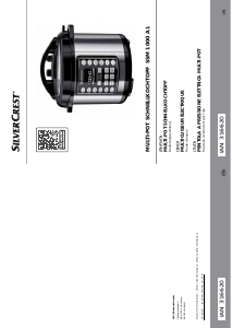 Mode d’emploi SilverCrest IAN 316620 Multicuiseur