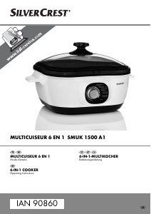 Mode d’emploi SilverCrest IAN 90860 Multicuiseur