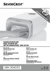 Manual SilverCrest IAN 304535 Nail Dryer