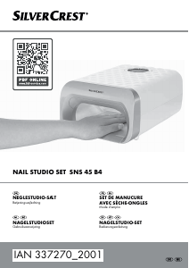 Brugsanvisning SilverCrest IAN 337270 Negletørrer