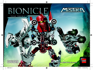 Hướng dẫn sử dụng Lego set 8689 Bionicle Toa Tahu