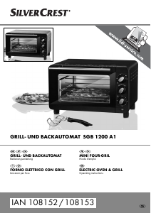 Manuale SilverCrest IAN 108153 Forno