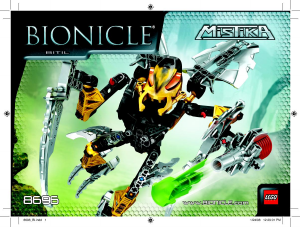 Посібник Lego set 8696 Bionicle Bitil