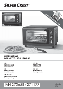 Manual SilverCrest IAN 270658 Forno