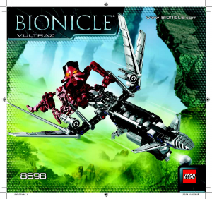 Priročnik Lego set 8698 Bionicle Vultraz