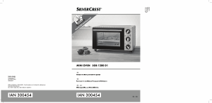 Manual SilverCrest IAN 300454 Cuptor