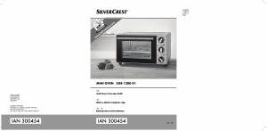 Használati útmutató SilverCrest IAN 300454 Kemence