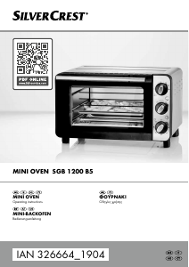 Manual SilverCrest IAN 326664 Oven