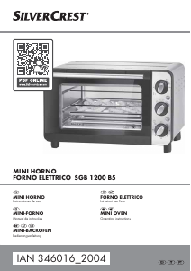 Manuale SilverCrest IAN 346016 Forno