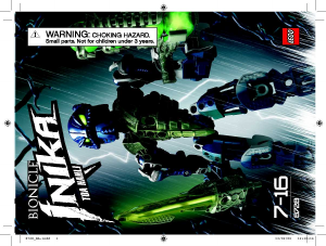 Návod Lego set 8728 Bionicle Toa Hahli