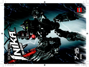 Manuál Lego set 8729 Bionicle Toa Nuparu