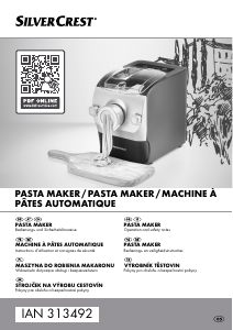 Manual SilverCrest IAN 313492 Pasta Machine