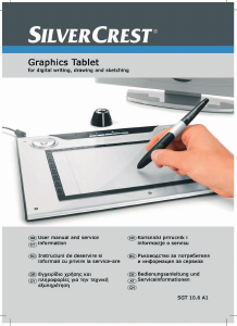 Manual SilverCrest IAN 66438 Tabletă grafica