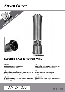 Priručnik SilverCrest IAN 271077 Mlinac za sol i papar