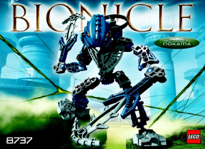 Käyttöohje Lego set 8737 Bionicle Toa Nokama Hordika