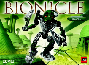 Návod Lego set 8740 Bionicle Toa Matau Hordika