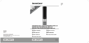 Manual de uso SilverCrest IAN 296972 Molinillo de pimienta y sal