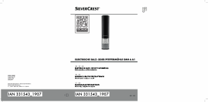 Manuale SilverCrest IAN 331543 Macina pepe e sale