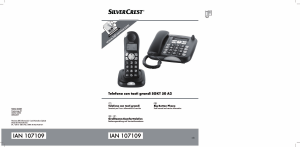 Manuale SilverCrest IAN 107109 Telefono