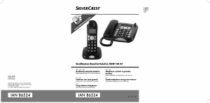 Manuale SilverCrest IAN 86524 Telefono