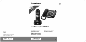 Brugsanvisning SilverCrest IAN 86524 Telefon