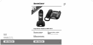Priročnik SilverCrest IAN 86524 Telefon