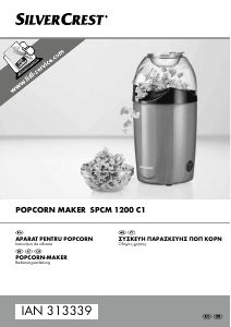 Manual SilverCrest IAN 313339 Masina de popcorn