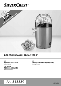 Bruksanvisning SilverCrest IAN 313339 Popcornmaskin